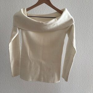 Wilfred Nola Sweater - Oatmeal - Size L -Aritzia